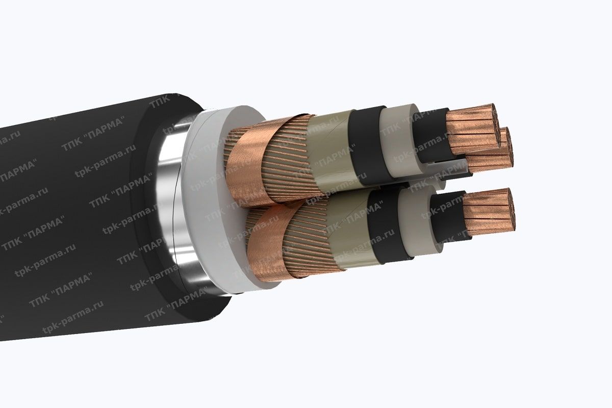 Кабель ПвБВнг(A)-LS 3х300/120 - 20кВ